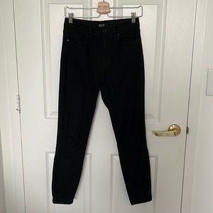 BDG black high-waisted skinny jeans